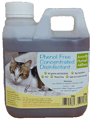 AHA phenol free disinfectant